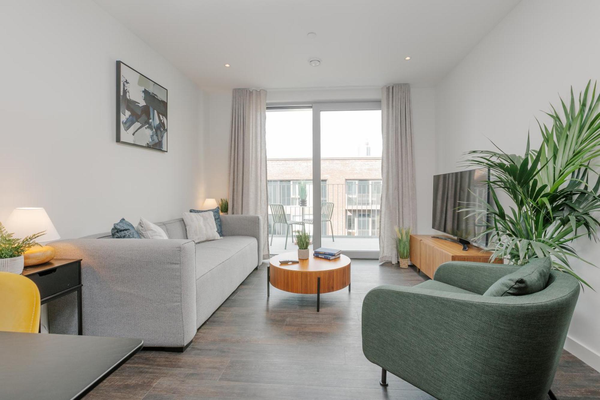 Portico Residences - Spacious 1-bed In Nine Elms With Pool Apartment